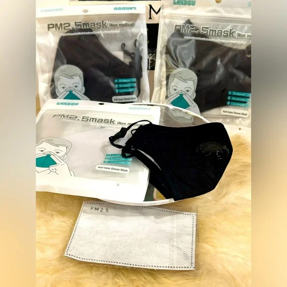 NIP Non Medical Dust proof Anti-haze Breathable Comfortable Mask 3 pieces - Picture 9 of 11